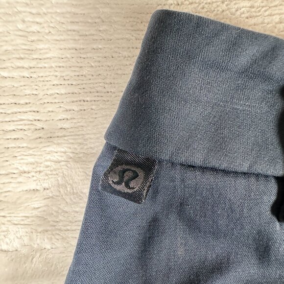 Lululemon Commission Shorts Men Size 36 Blue Classic Fit Slash Pockets LM7AAASE - Picture 11 of 11